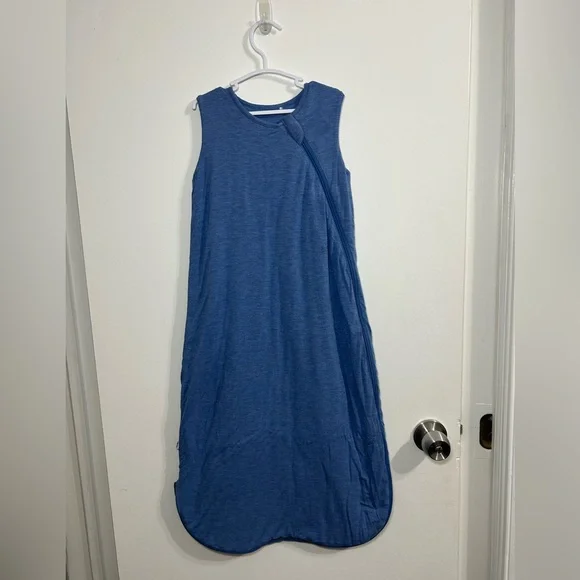 Little sleepies sleep sack in blue - Picture 5 of 8